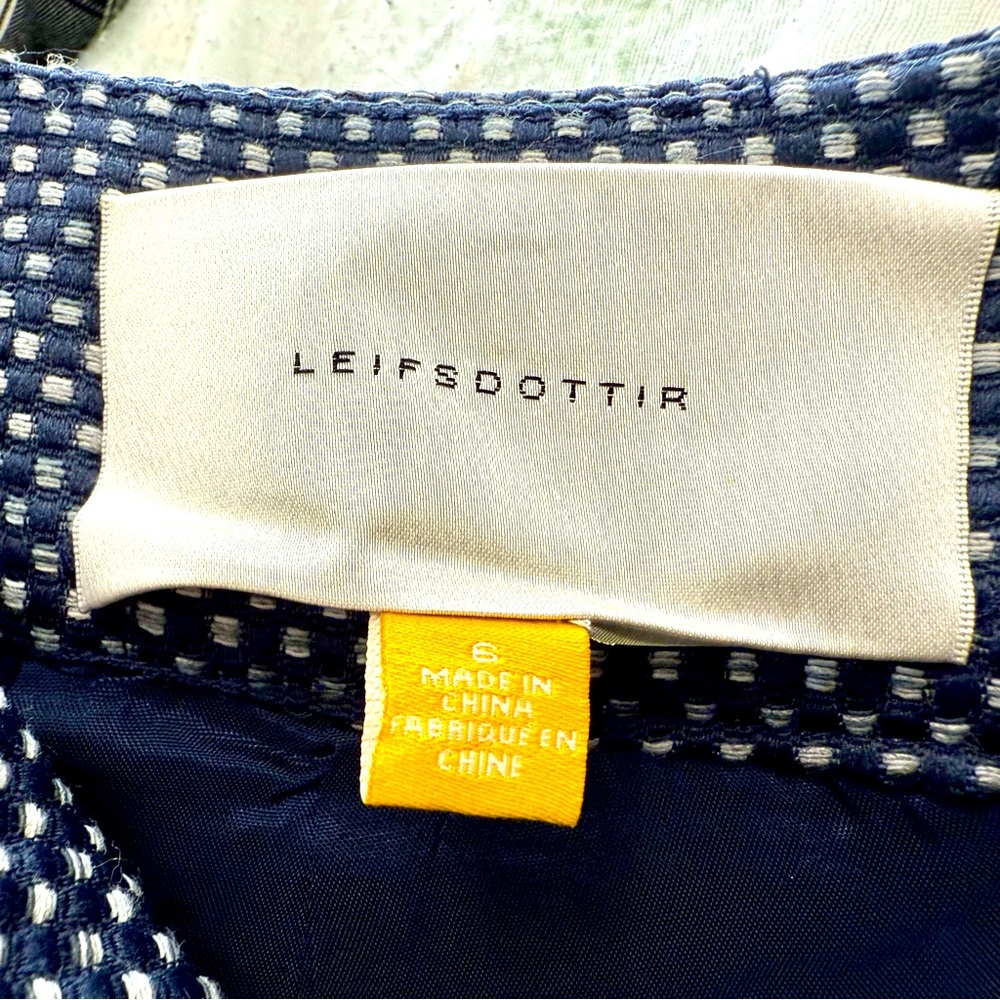 Anthropologie | Leifsdottir Sprightly Tweed Bow Front Skirt 6 - Picture 9 of 13